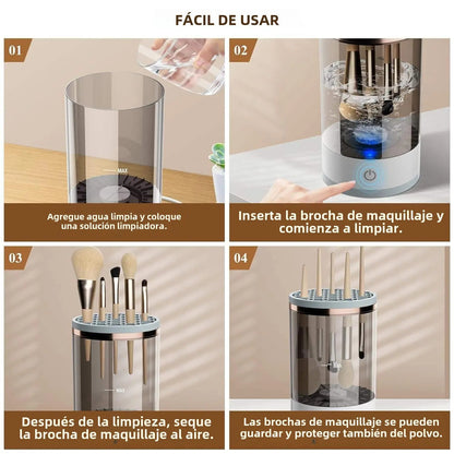 MAQUINA LIMPIADORA BROCHAS DE MAQUILLAJE
