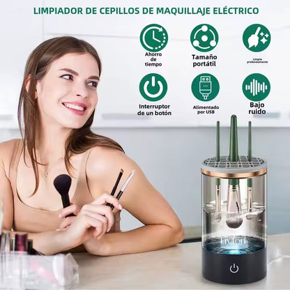 MAQUINA LIMPIADORA BROCHAS DE MAQUILLAJE