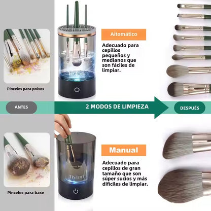 MAQUINA LIMPIADORA BROCHAS DE MAQUILLAJE